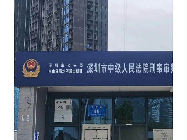 深圳市中级人民法院判决