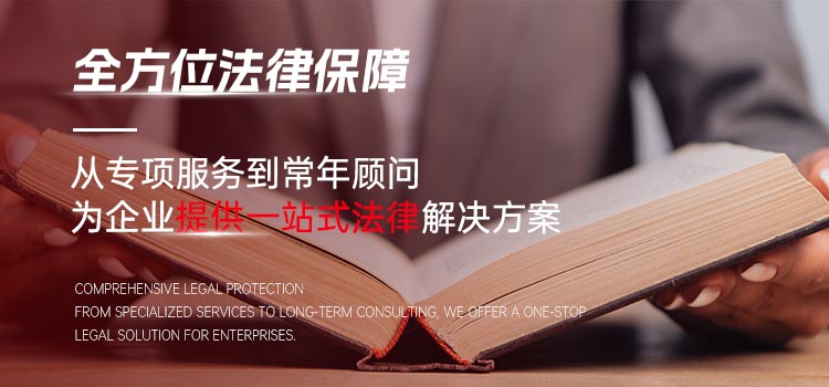 全方位法律保障，从专项服务到常年顾问，为企业提供一站式法律解决方案