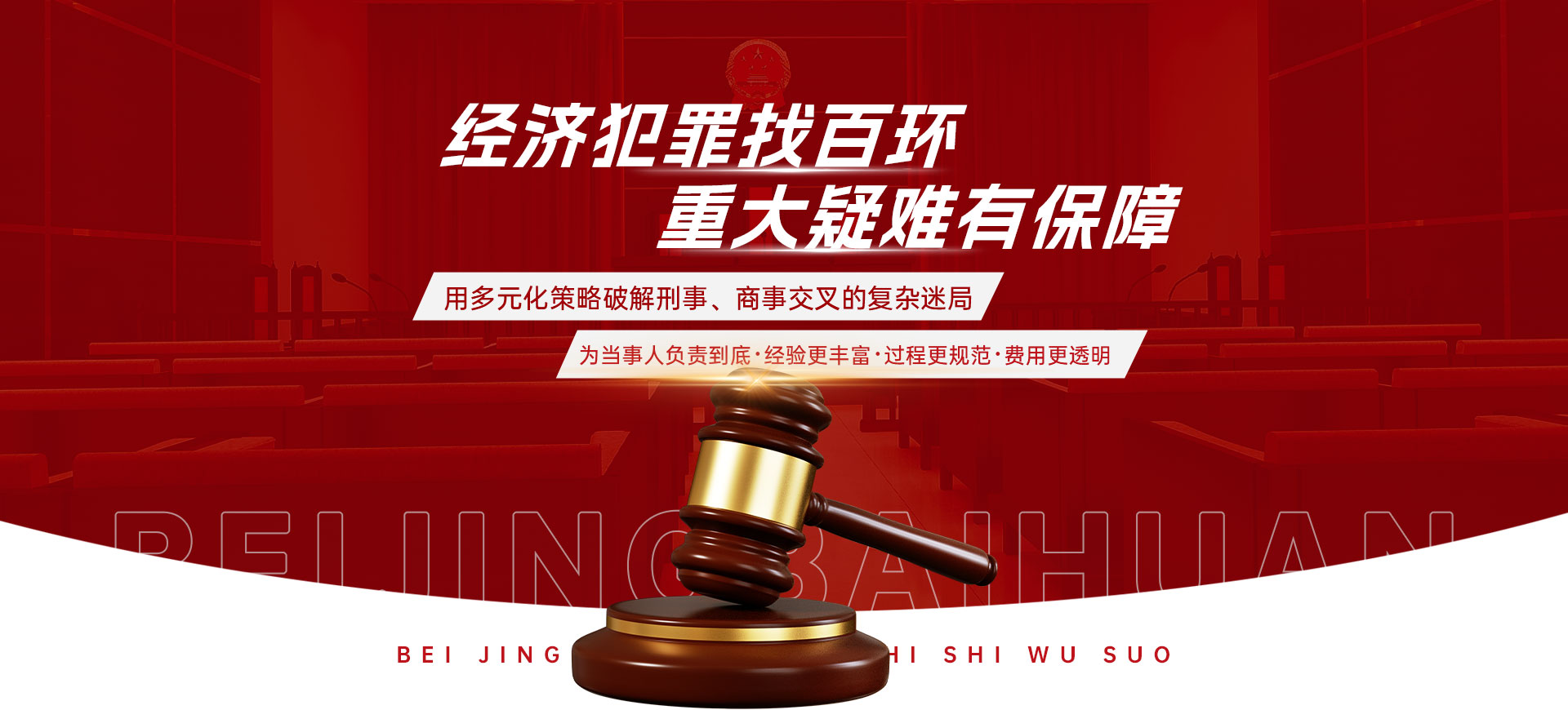 经济犯罪找百环，重大疑难有保障。用多元化策略破解刑事、商商事交叉的复杂迷局